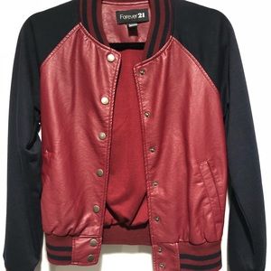 Forever 21 jock style jacket great condition